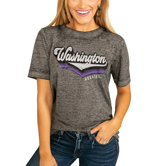 X-Large NCAA Washington Huskies Juniors Outerstuff Secret Fan Long Sleeve Football Tee 15-17 Team Color 